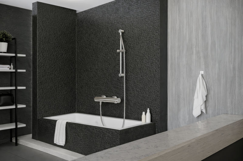 Baño Ducha Barra Deslizante MRT4