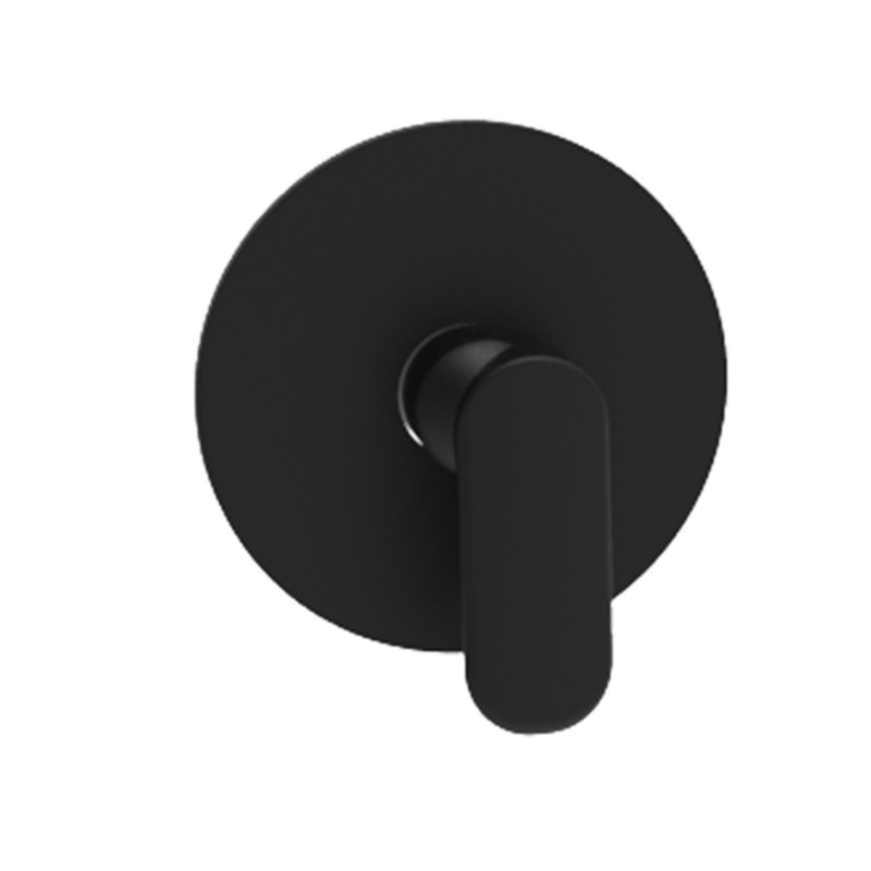 BLACK BUILT IN SHOWER KIT