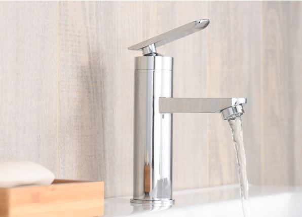 CHROME BASIN MIXER