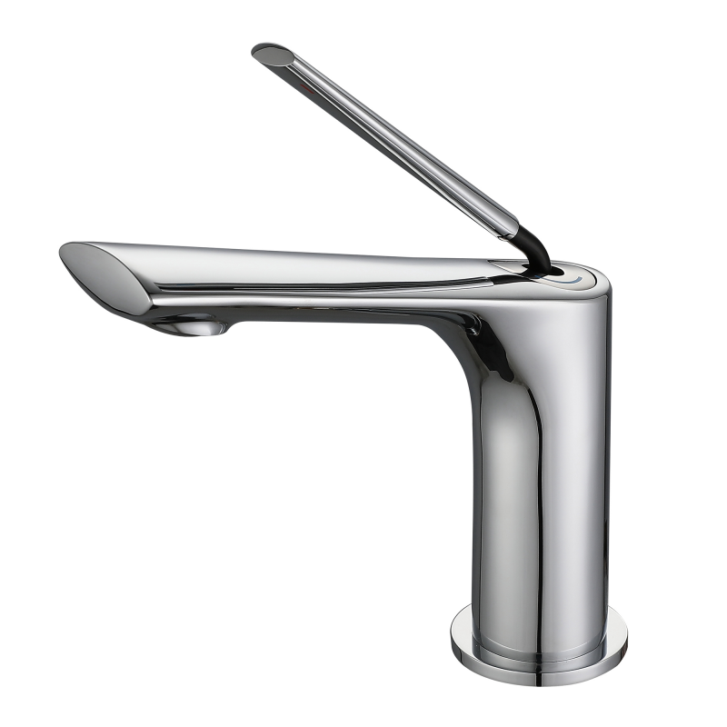 CHROME BASIN MIXER