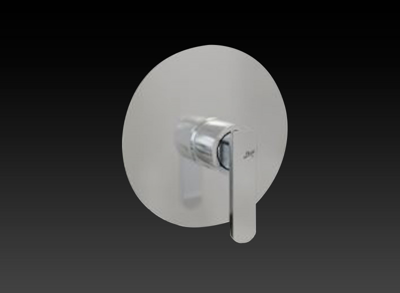 CHROME BUILT IN SHOWER