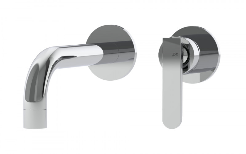 CHROME BUILT IN SINK 21CM PIPE