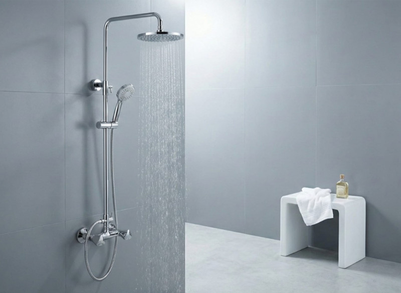 CHROME SHOWER COLUMN