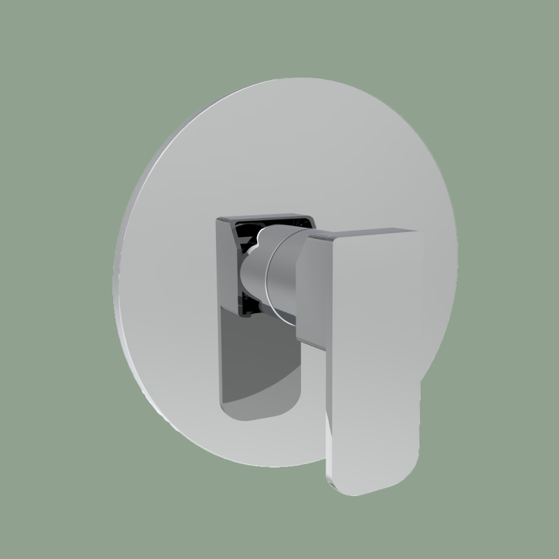 CHROME SHOWER ENCLOSURE WITHOUT BUTTON