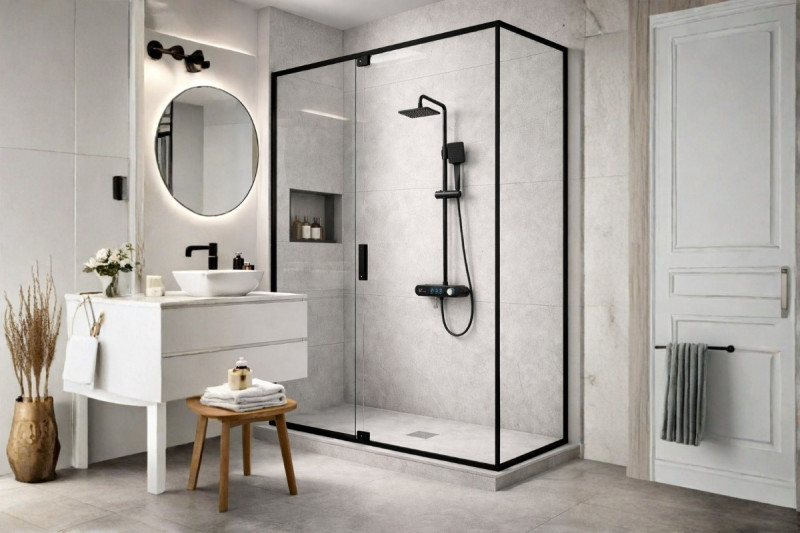 Ensemble de douche numérique