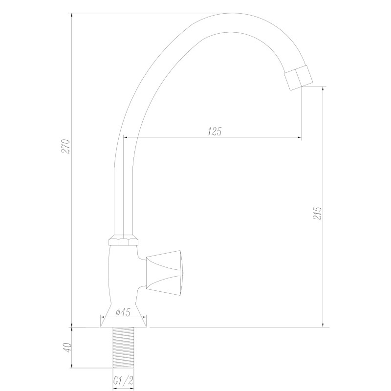 OAS Sobre Repisa 1 Agua