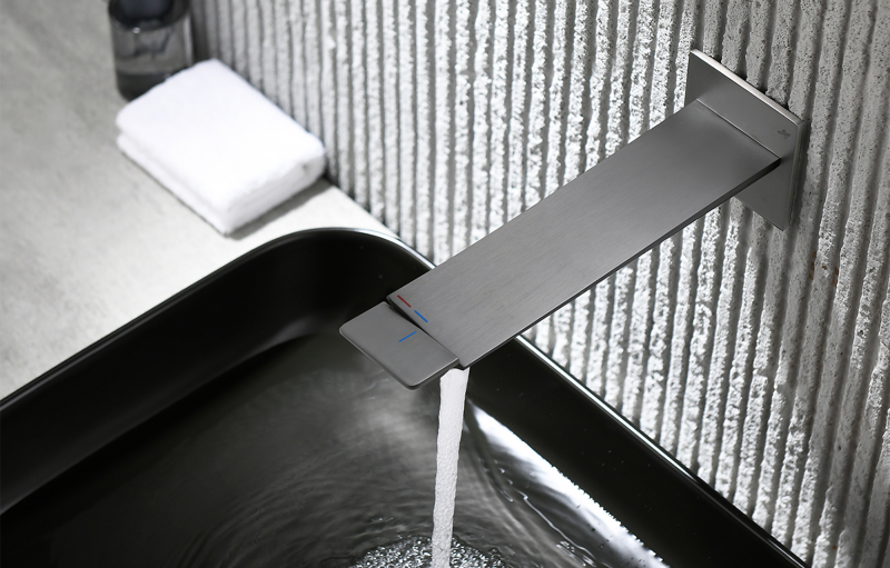 PVD GUNMETAL BASIN MIXER