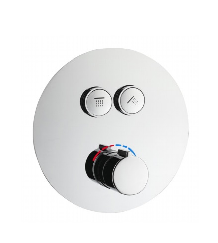 Robinet encastré 4 voies - 2 fonctions