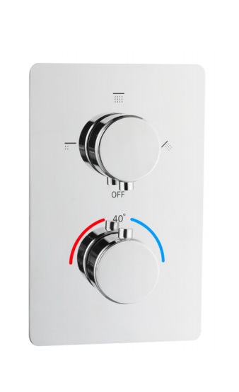 ROBINET THERMOSTATIQUE ENCASTRÉ 5 voies - 3 fonctions